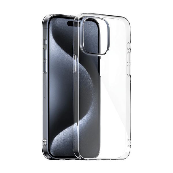 WOO Case TPU Soft iPhone 15 Pro Max, Clear WOOCTIP15PMSC foto