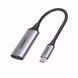 Адаптер UGREEN Type-C 3.0&ndash;HDMI V2.0, 4K, 60 Гц, совместимость с Thunderbolt 3 | CM297, Space Grey 70444 фото 1