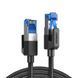 UGREEN Cat8 F/FTP Ethernet Cable, Pure Copper, Braided, 1.5m, Black 80430 foto 1
