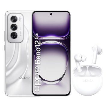 OPPO Reno 12 5G 12/256GB Astro Silver + OPPO TWS Headphones Enco Buds2 Moonlight CPH2625NS6672587 foto