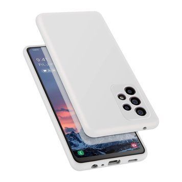 Чехол для шлема Жидкий силикон Samsung A72, белый _ HMT-CLISSA72WH фото