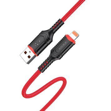 Jokade Cable USB-A to Lightning 3A 1m JA019, Red JA019LIGHRD foto