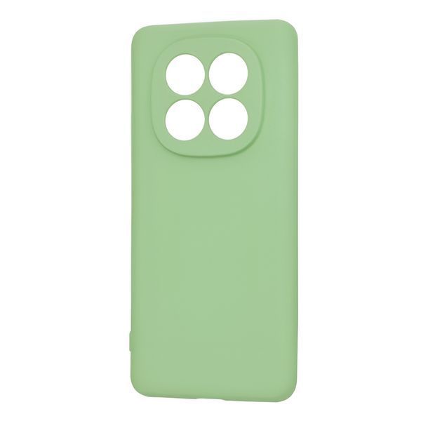 WOO Liquid Silicone Case Xiaomi Redmi Note 14 Pro 5G, Зеленый WOOLSCXRN14PGR фото