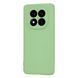 WOO Liquid Silicone Case Xiaomi Redmi Note 14 Pro 5G, Зеленый WOOLSCXRN14PGR фото 2