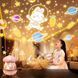 Glaceon Light Projector,6 Film,5 Colours Changing,Rabbits Night Light Projector for Kids GLAPPK foto 3