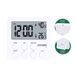 KAKU 3-in-1 Indoor Digital Clock & Hygrometer, White KSC-1741 foto 2
