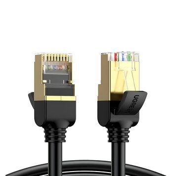 UGREEN Cat7 Ethernet-кабель F/FTP, чистая медь, экранированный, 2 м, черный _ 11269 фото