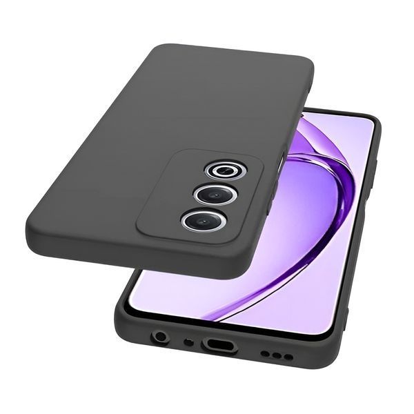 Чехол WOO Silicone Neo Soft Oppo A80, черный WOOCLSOPA80BK фото