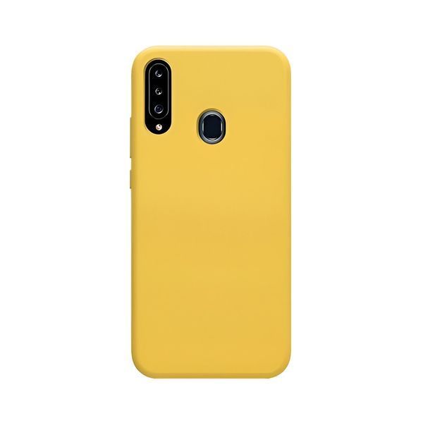 Helmet Case Liquid Silicone Samsung A20S, Yellow HMT-CLISSA20SYW foto