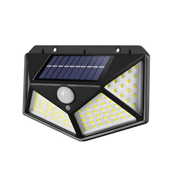 Solar Light, 6 шт., 1200 мАч, 100 светодиодов, водонепроницаемые, черные SL6BK фото