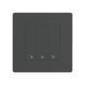 Moes Zigbee Star Ring Smart Push Button Swicth 3 Gang CR2032, Grey ZT-SR-EU3-GY-MS foto 1