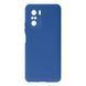 Helmet Case Liquid Silicone Xiaomi Mi 11i/Poco F3, Blue HMT-CLISXIMI11IBL foto 1