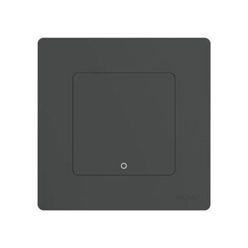Moes Zigbee Star Ring Smart Push Button Switch 1 Gang (Neutral Optional), Grey ZS-SR-EU1-GY-MS foto