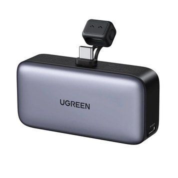 UGREEN Power Bank Mini with Foldable Stand 5000mAh, 22,5W, Grey 35338 foto