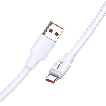 Jokade Cable USB-A &mdash; Type-C, 120 Вт, 1 м JA018, белый JA018TYTOTYWH фото