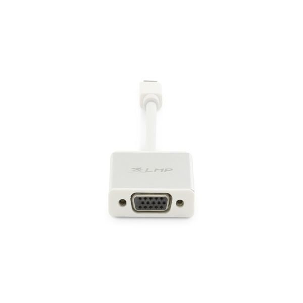 LMP Mini-DisplayPort to VGA adapter, Mini-DP to VGA monitor, White 7673. foto