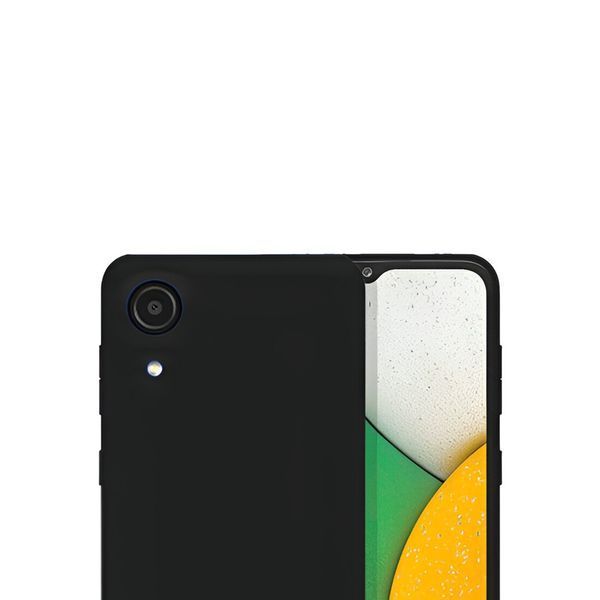 Чехол для шлема Liquid Silicone Samsung A03 Core, Black HMTCLISSA03COBK фото