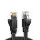 UGREEN Cat6 Flat Ethernet Cable, U/UTP, 1m, Black 50173 foto 1