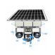 Solar Camera with Floodlight, 3 Lens PTZ, 15MP Ultra HD, 4G/Wi-Fi, 10X Zoom, Built-in Battery, APP V380 Pro, Black DW4GSC foto 2