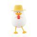Cute Series Night Light Duck With A Hat, White QY-108 foto 1
