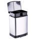 Dirt Devil Pedal Bin 2x12 L Soft Close Silver DDPBIN2X12 DDPBIN2X12SLV foto 1