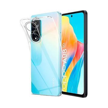 Чехол для шлема TPU Soft Oppo A98, прозрачный HMTSCOPA98 фото