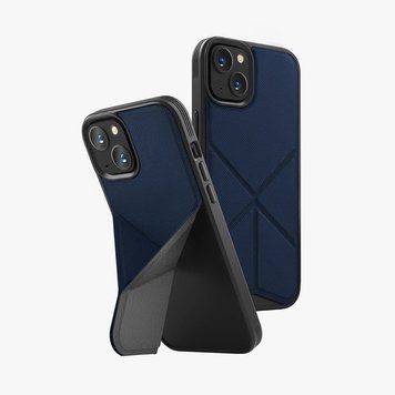 Uniq Case Hybrid Magclick Charging Transforma for iPhone 15 Pro Max, Blue UNIQCHYMAGTRANIP15PROMBL foto