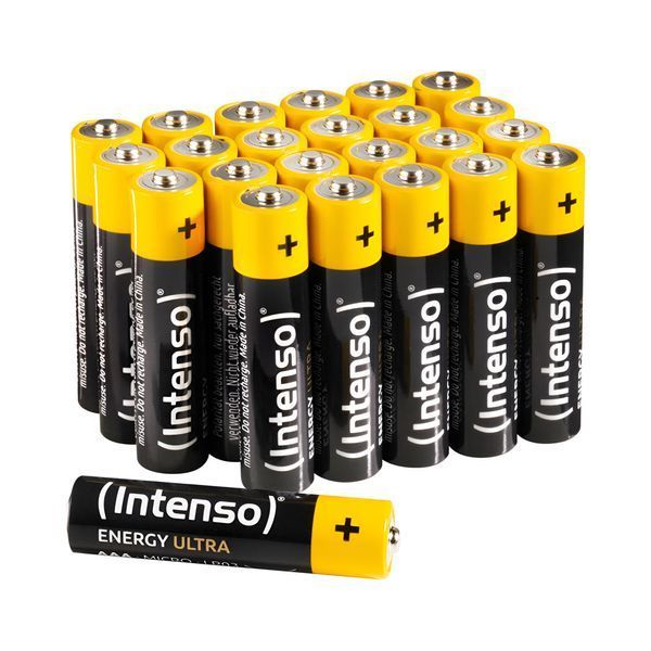 Intenso&reg; Batteries AA LR06 24pcs Plastikbox. 4034303027354 foto
