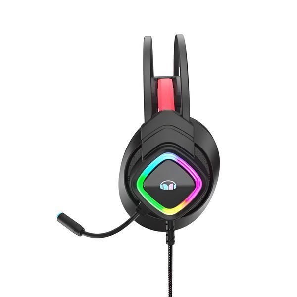 Игровая гарнитура Monster Mission Bot USB+3,5 мм, черная MH72101 фото