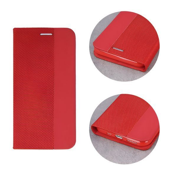 Helmet Case Shell Flip Nylon Xiaomi Redmi 10, Red HMTCFXR10R foto