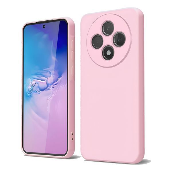 Чехол WOO Silicone Neo Soft Oppo Reno 12F/12FS, Розовый _ WOOCLSOPR12F12FSP фото