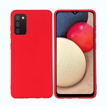 Чехол для шлема Жидкий силикон Samsung A41, красный HMT-CLISSA41RD фото