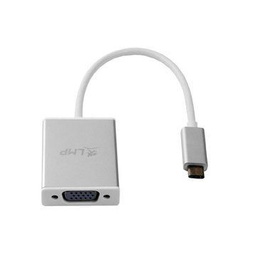 LMP USB-C to VGA Adapter USB-C 3.1 to VGA, Aluminium housing, White 13748. foto