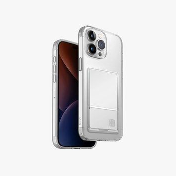 Uniq Case Hybrid Air Fender ID for iPhone 15 Pro Max, Clear UNIQCAHYAIRIP15PROMCL foto