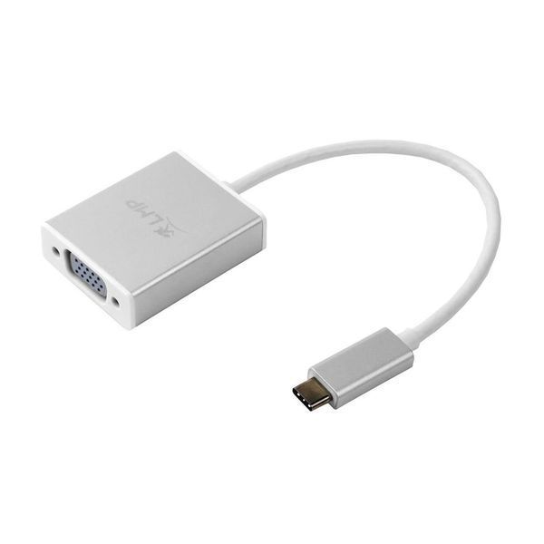 LMP USB-C to VGA Adapter USB-C 3.1 to VGA, Aluminium housing, White 13748. foto