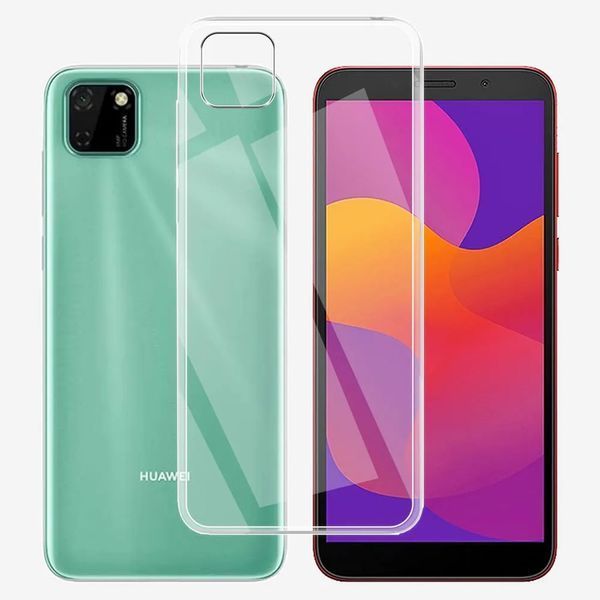 Чехол для шлема ТПУ Мягкий Huawei Y5P, прозрачный HMT-CTHWY5PSC фото