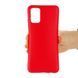Helmet Case Liquid Silicone Samsung A41, Red HMT-CLISSA41RD foto 2