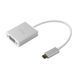 LMP USB-C to VGA Adapter USB-C 3.1 to VGA, Aluminium housing, White 13748. foto 2