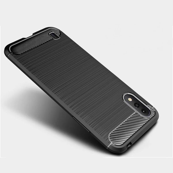 Helmet Case Carbon Samsung A01, Black HMT-CCSAA01BK foto