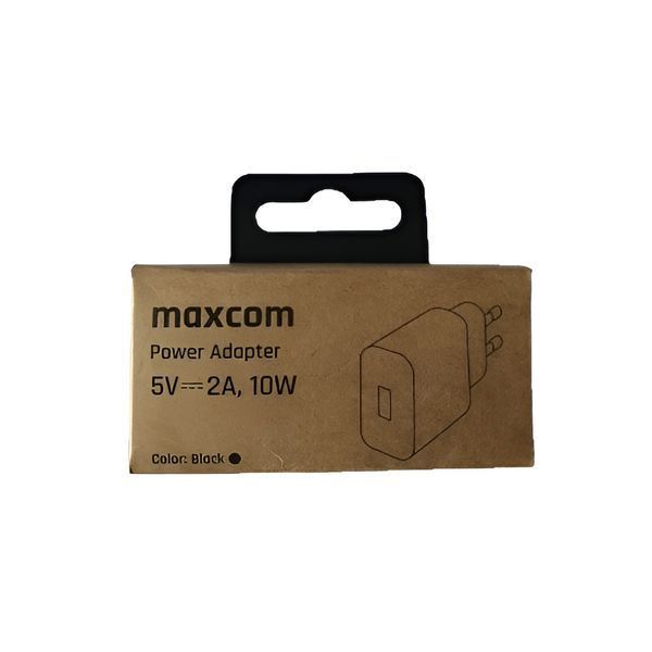 Настенное зарядное устройство Maxcom USB 5 В-2 А, 10 Вт, черное _ M5V2A фото