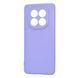 Чехол WOO Liquid Silicone Xiaomi Redmi Note 14 Pro 5G, Purple _ WOOLSCXRN14PPR фото 2