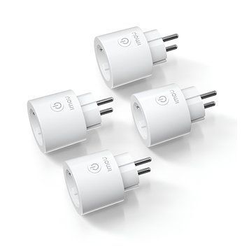 imou Smart Plug с контролем энергопотребления Wi-Fi/Matter 220-240V 16A (4шт), Белый IOT-CE2P-16A-MAT-EU-4 фото