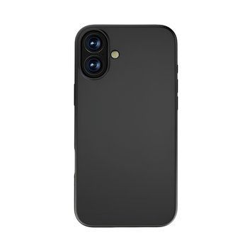 WOO Case Liquid Silicone iPhone 16, Black WOOLSCIP16BL foto