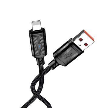 Jokade Cable USB to Lightning 3A 1,2m Intelligent Power-off JA049, Black JOKJAL049 foto