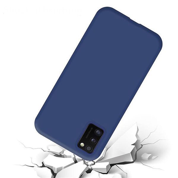 Helmet Case Liquid Silicone Samsung A41, Blue HMT-CLISSA41BL foto