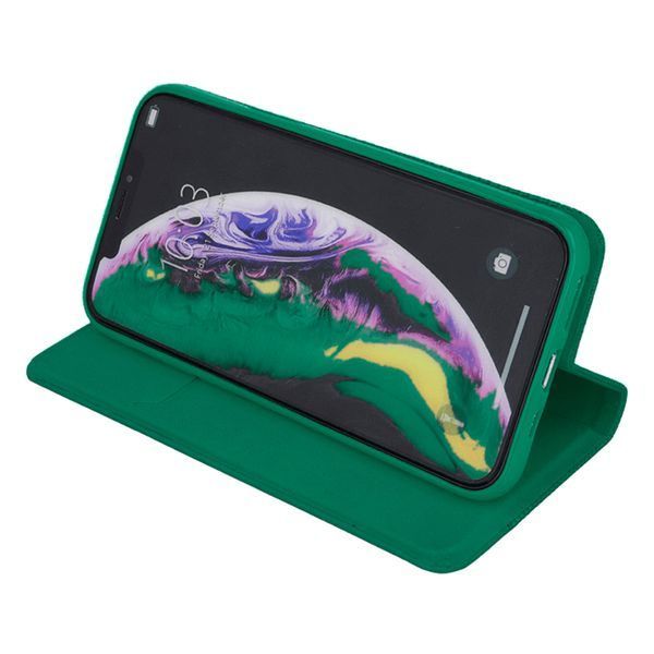 WOO Case Shell Flip Nylon Oppo Reno 12F/12FS 4G, зеленый WOOCASHFLNOP12FGR фото