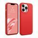 Helmet Case Liquid Silicone iPhone 13 Pro, Red HMT-CLSIP13PRD foto 1