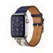 VPG Rhea Series Real Leather iWatch Strap 38/40/41mm Blue VPGRHSERLWSTBL40 foto 3
