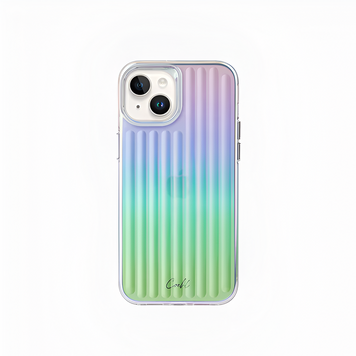 Uniq Case PC Hard Coehl Linear for iPhone 14, Iridescent UNIQ-IP6.1(2022)-LINIRD. foto