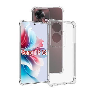 Чехол WOO Soft TPU Oppo Reno 11F, Прозрачный WOOCTPSOR11FCL фото